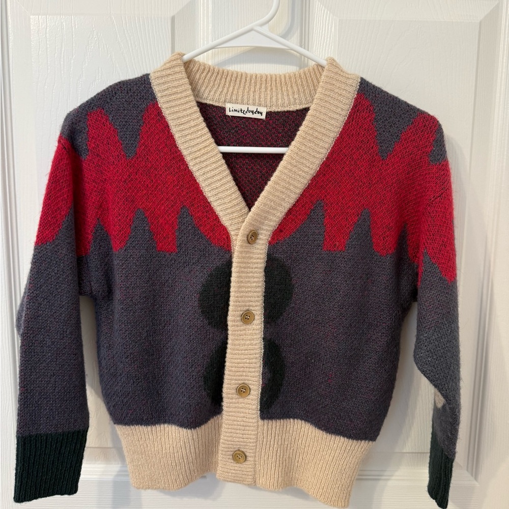 Limitedoudou Wool Cardigan